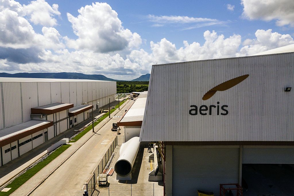 A Aeris Energy se destaca como uma das empresas que compõem a diversidade do Complexo Industrial e Portuário do Pecém (Foto: Aeris Energy/Divulgação)