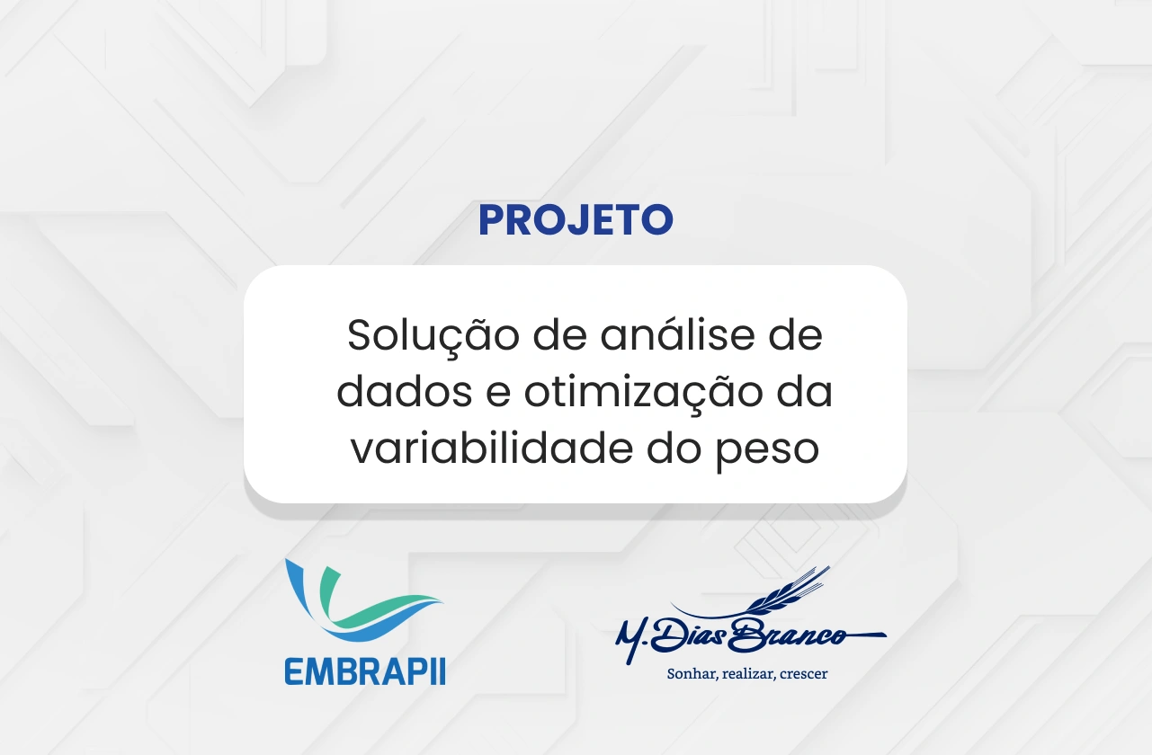Solução de análise de dados e otimização da variabilidade do peso de biscoitos em linhas de produção